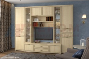 Гостиная Карина Композиция 17 (Ясень Асахи) в Челябинске - cheliabinsk.ok-mebel.com | фото