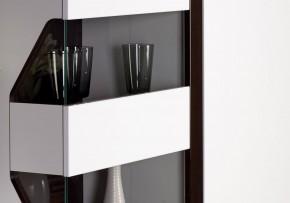 Гостиная Ронда 3 Белый глянец/венге в Челябинске - cheliabinsk.ok-mebel.com | фото 3