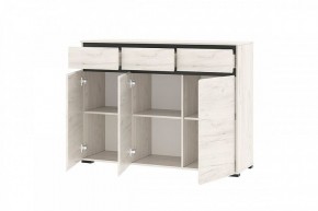 ГРЕТТА Комод 3С3Я 3дв, 3ящ (дуб крафт) в Челябинске - cheliabinsk.ok-mebel.com | фото 2