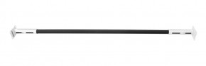 Турник раздвижной 1250-1500 цв. белый-черный FLEXTER PROFI в Челябинске - cheliabinsk.ok-mebel.com | фото