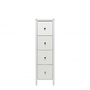 Комод Leset Нирита/Хайди узкий 4 ящика в Челябинске - cheliabinsk.ok-mebel.com | фото