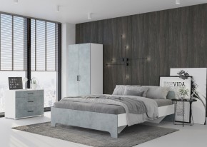 Комод VICTOR (Белый/Бетон) в Челябинске - cheliabinsk.ok-mebel.com | фото 3