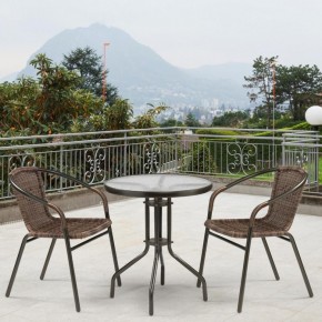 Комплект мебели Асоль-7 TLH-037B/TLH-060 brown-2pcs в Челябинске - cheliabinsk.ok-mebel.com | фото 2