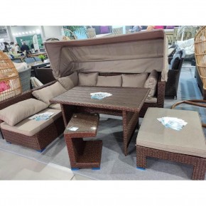 Комплект мебели с диваном AFM-320B-T320 Brown в Челябинске - cheliabinsk.ok-mebel.com | фото 4
