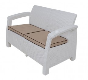 Комплект уличной мебели Yalta Premium Terrace Set (Ялта) белый (+подушки под спину) в Челябинске - cheliabinsk.ok-mebel.com | фото 2
