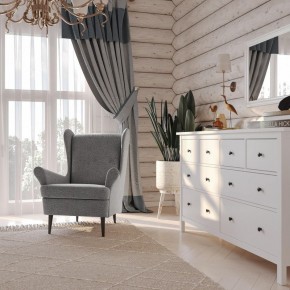 Кресло для отдыха Вало серый, ткань рогожка в Челябинске - cheliabinsk.ok-mebel.com | фото 2