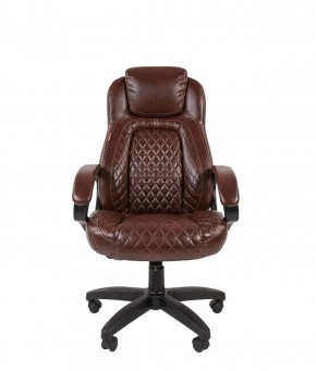 Кресло для руководителя  CHAIRMAN 432 (Экокожа коричневая) в Челябинске - cheliabinsk.ok-mebel.com | фото 2