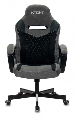 Кресло игровое Бюрократ VIKING 6 KNIGHT B FABRIC черный в Челябинске - cheliabinsk.ok-mebel.com | фото 2