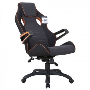 Кресло компьютерное BRABIX Techno Pro GM-003 (ткань черное/серое, вставки оранжевые) 531813 в Челябинске - cheliabinsk.ok-mebel.com | фото 8
