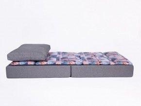 Кресло-кровать бескаркасное Харви (коричневый-квадро беж) в Челябинске - cheliabinsk.ok-mebel.com | фото 3