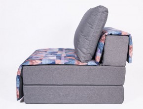 Кресло-кровать бескаркасное Харви (серый-сноу деним) в Челябинске - cheliabinsk.ok-mebel.com | фото 3