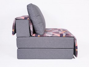 Кресло-кровать бескаркасное Харви (серый-сноу манго) в Челябинске - cheliabinsk.ok-mebel.com | фото 3