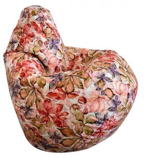 Кресло-мешок Цветы L в Челябинске - cheliabinsk.ok-mebel.com | фото