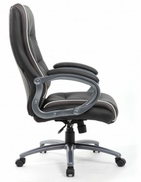 Кресло офисное BRABIX PREMIUM "Strong HD-009" (экокожа черная, ткань серая) 531945 в Челябинске - cheliabinsk.ok-mebel.com | фото 3