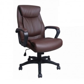 Кресло офисное BRABIX "Enter EX-511" (экокожа/коричневая) 531163 в Челябинске - cheliabinsk.ok-mebel.com | фото 1