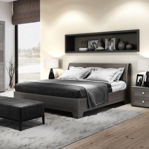 Кровать-3 1400 экокожа Парма Нео в Челябинске - cheliabinsk.ok-mebel.com | фото 4
