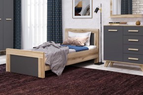Кровать 900 Вега Скандинавия в Челябинске - cheliabinsk.ok-mebel.com | фото 3