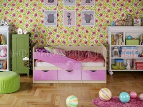 Кровать Бабочки (Сиреневый металлик) 1600 в Челябинске - cheliabinsk.ok-mebel.com | фото