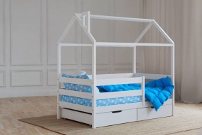 Кровать-домик 80*160 Белый в Челябинске - cheliabinsk.ok-mebel.com | фото 4