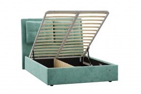 Кровать Ester 1400 с основанием и ПМ (Ультра Минт) в Челябинске - cheliabinsk.ok-mebel.com | фото 2