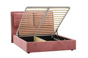 Кровать Ester 1600 с основанием и ПМ (Ультра коралл) Модель 311 в Челябинске - cheliabinsk.ok-mebel.com | фото 2