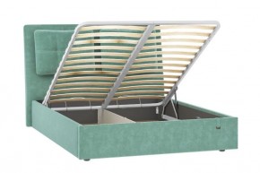 Кровать Ester 1600 с основанием и ПМ (Ультра Минт) Модель 311 в Челябинске - cheliabinsk.ok-mebel.com | фото 2