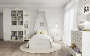KI-KI КРД900.1 Кровать 900 (белый/белое дерево) в Челябинске - cheliabinsk.ok-mebel.com | фото 3