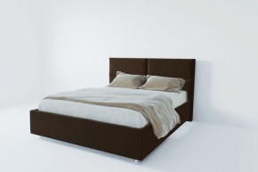 Кровать Корсика с ПМ 1200 (экокожа коричневая) в Челябинске - cheliabinsk.ok-mebel.com | фото 2