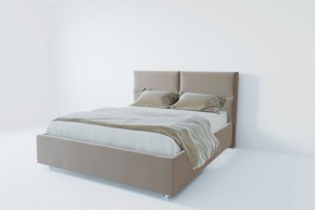 Кровать Корсика с ПМ 1200 (велюр светло-серый) в Челябинске - cheliabinsk.ok-mebel.com | фото 2