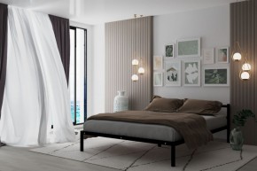 Кровать Мета с матрасом 800 (черный) в Челябинске - cheliabinsk.ok-mebel.com | фото 2