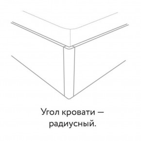Кровать "Сандра" БЕЗ основания 1200х2000 в Челябинске - cheliabinsk.ok-mebel.com | фото 3