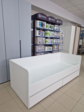 Кровать с 2 ящиками "Бьянко" 800х2000 в Челябинске - cheliabinsk.ok-mebel.com | фото 2