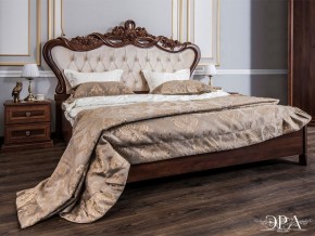Кровать с мягким изголовьем Афина 1600 (караваджо) в Челябинске - cheliabinsk.ok-mebel.com | фото 1