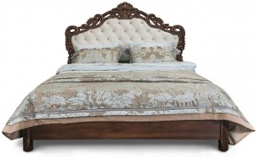 Кровать с мягким изголовьем "Патрисия", ламели (1800) караваджо в Челябинске - cheliabinsk.ok-mebel.com | фото