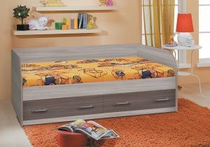 Кровать с ящиками Сказка 800 в Челябинске - cheliabinsk.ok-mebel.com | фото