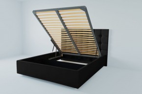 Кровать Венеция с ПМ 1200 (экокожа кольт ч) в Челябинске - cheliabinsk.ok-mebel.com | фото