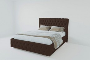 Кровать Версаль с ПМ 1200 (экокожа коричневая) в Челябинске - cheliabinsk.ok-mebel.com | фото