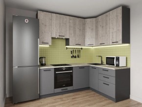 Кухонный гарнитур Антик 2200*1600 h950 (Стол. 26мм) в Челябинске - cheliabinsk.ok-mebel.com | фото