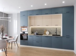 Кухонный гарнитур Фьюжн 3400 (Стол. 38мм) в Челябинске - cheliabinsk.ok-mebel.com | фото