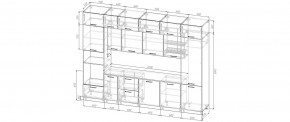Кухонный гарнитур Фьюжн 3400 (Стол. 38мм) в Челябинске - cheliabinsk.ok-mebel.com | фото 2