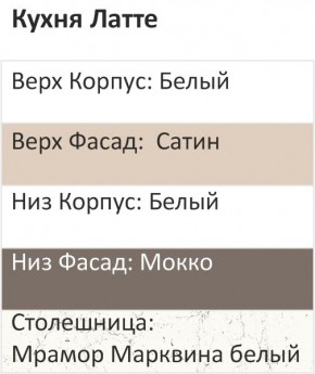 Кухонный гарнитур Латте 1200 (Стол. 38мм) в Челябинске - cheliabinsk.ok-mebel.com | фото 3