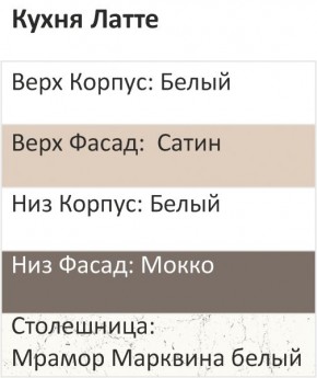 Кухонный гарнитур Латте 1800 (Стол. 26мм) в Челябинске - cheliabinsk.ok-mebel.com | фото 3