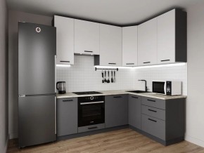 Кухонный гарнитур Меренга 2200*1600 h950 (Стол. 38мм) в Челябинске - cheliabinsk.ok-mebel.com | фото