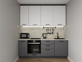 Кухонный гарнитур Меренга 2200 h950 (Стол. 26мм) в Челябинске - cheliabinsk.ok-mebel.com | фото