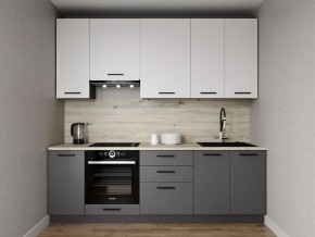 Кухонный гарнитур Меренга 2400 h950 (Стол. 26мм) в Челябинске - cheliabinsk.ok-mebel.com | фото