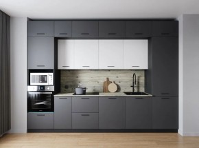 Кухонный гарнитур Меренга 3400 (Стол. 38мм) в Челябинске - cheliabinsk.ok-mebel.com | фото