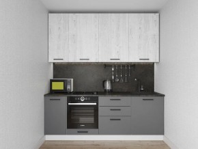 Кухонный гарнитур Санторини 2200 h 950 (Стол. 38мм) в Челябинске - cheliabinsk.ok-mebel.com | фото