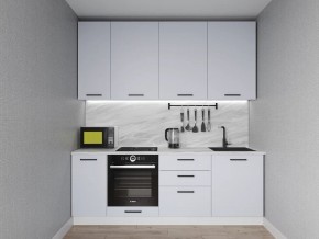 Кухонный гарнитур Смоки 2200 h950 (Стол. 38 мм) в Челябинске - cheliabinsk.ok-mebel.com | фото