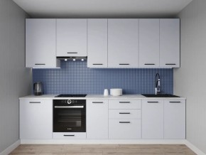 Кухонный гарнитур Смоки 2400 h950 (Стол. 38 мм) в Челябинске - cheliabinsk.ok-mebel.com | фото