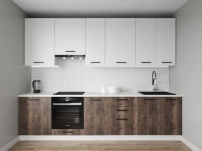 Кухонный гарнитур Старое Дерево 3000 h950 (Стол. 38мм) в Челябинске - cheliabinsk.ok-mebel.com | фото